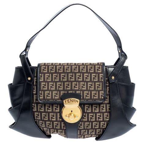 borsa hobo fendi zucchini|Fendi Zucchino Hobo .